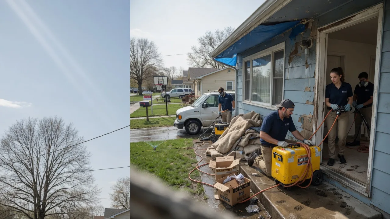 Basement Flood Cleanup in Tucker, AR near me